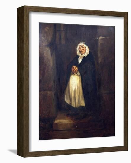 Old Doorkeeper-Honore Daumier-Framed Giclee Print