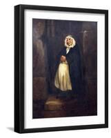 Old Doorkeeper-Honore Daumier-Framed Giclee Print