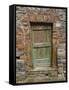 Old Doorway, Lucignano, Tuscany, Italy-Adam Jones-Framed Stretched Canvas
