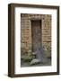 Old Doorway, Traditional Village of Xingping with Broom in Front-Darrell Gulin-Framed Photographic Print