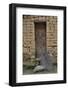 Old Doorway, Traditional Village of Xingping with Broom in Front-Darrell Gulin-Framed Photographic Print