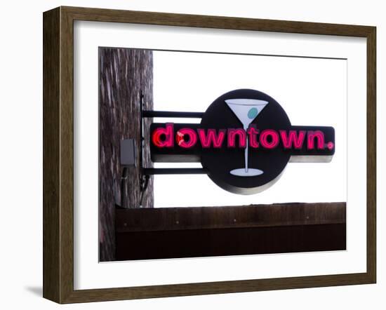 Old Downtown, Las Vegas, Nevada, USA-Julian McRoberts-Framed Photographic Print