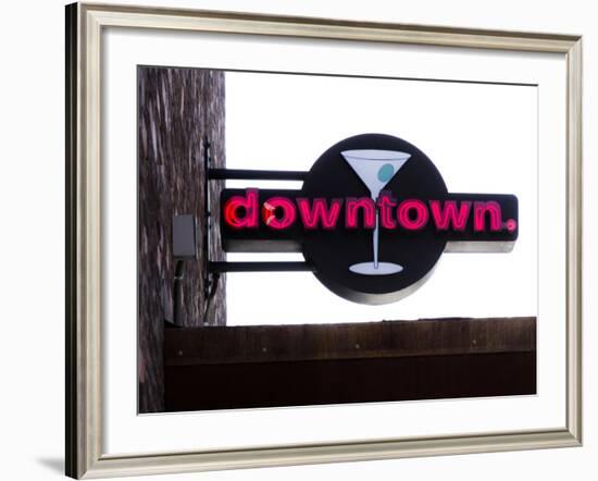 Old Downtown, Las Vegas, Nevada, USA-Julian McRoberts-Framed Photographic Print