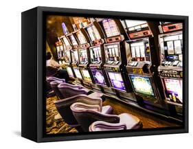 Old Downtown, Las Vegas, Nevada, USA-Julian McRoberts-Framed Stretched Canvas