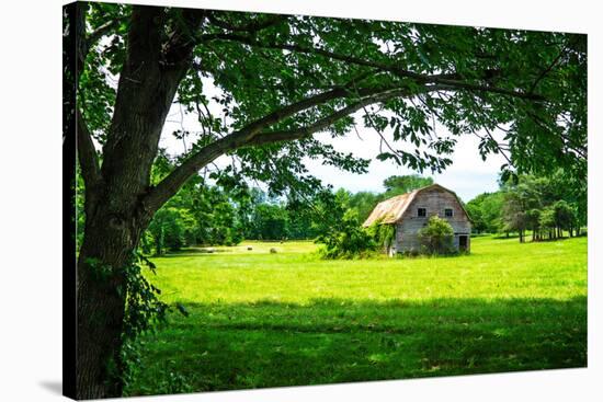 Old Dutch Barn-Alan Hausenflock-Stretched Canvas