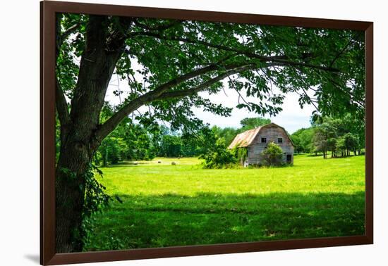 Old Dutch Barn-Alan Hausenflock-Framed Photo