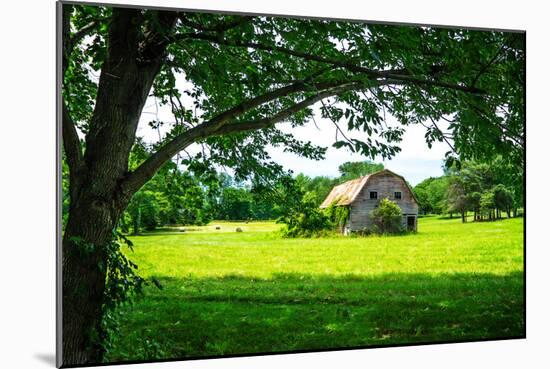 Old Dutch Barn-Alan Hausenflock-Mounted Photo