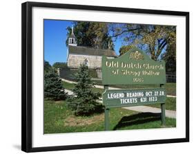 Old Dutch Church Dating from 1685, Sleepy Hollow, New York State, USA-Nedra Westwater-Framed Photographic Print