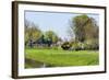 Old Dutch Farm with Haystack and Orchard-Colette2-Framed Photographic Print