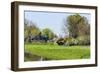 Old Dutch Farm with Haystack and Orchard-Colette2-Framed Photographic Print