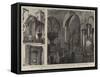 Old Ecclesiastical Architecture in the City-Henry William Brewer-Framed Stretched Canvas