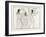 Old Egyptian Musicians, Egypt, 1879-null-Framed Giclee Print