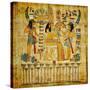 Old Egyptian Papyrus-Maugli-l-Stretched Canvas