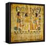 Old Egyptian Papyrus-Maugli-l-Framed Stretched Canvas