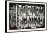 Old Egyptian Representation of a Party, Egypt, 1879-null-Framed Stretched Canvas
