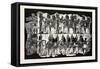 Old Egyptian Representation of a Party, Egypt, 1879-null-Framed Stretched Canvas