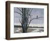 Old Elm and Redtails-Wilhelm Goebel-Framed Giclee Print