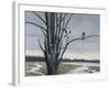 Old Elm and Redtails-Wilhelm Goebel-Framed Giclee Print