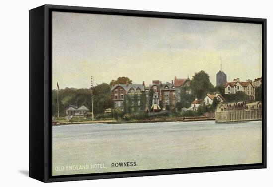 Old England Hotel, Bowness, Lake District-null-Framed Stretched Canvas