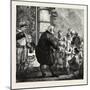 Old English Customs: Relieving the Poor at the Gate-null-Mounted Giclee Print