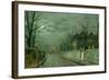 Old English House, Moonlight after Rain, 1883-Grimshaw-Framed Giclee Print