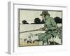 Old English Sports and Games: Angling, 1901-Cecil Aldin-Framed Giclee Print