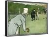 Old English Sports and Games: Bowls, 1901-Cecil Aldin-Framed Stretched Canvas