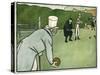 Old English Sports and Games: Bowls, 1901-Cecil Aldin-Stretched Canvas