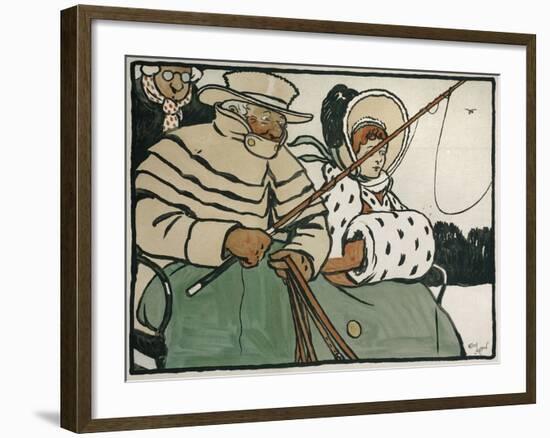 Old English Sports and Games: Coaching, 1901-Cecil Aldin-Framed Giclee Print