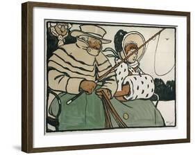 Old English Sports and Games: Coaching, 1901-Cecil Aldin-Framed Giclee Print