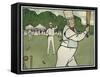 Old English Sports and Games: Cricket, 1901-Cecil Aldin-Framed Stretched Canvas