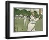 Old English Sports and Games: Cricket, 1901-Cecil Aldin-Framed Giclee Print