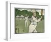 Old English Sports and Games: Cricket, 1901-Cecil Aldin-Framed Giclee Print