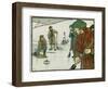 Old English Sports and Games: Curling, 1901-Cecil Aldin-Framed Giclee Print