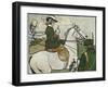 Old English Sports and Games: Hawking, 1901-Cecil Aldin-Framed Giclee Print