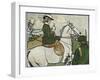 Old English Sports and Games: Hawking, 1901-Cecil Aldin-Framed Giclee Print