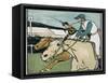 Old English Sports and Games: Racing, 1901-Cecil Aldin-Framed Stretched Canvas