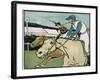 Old English Sports and Games: Racing, 1901-Cecil Aldin-Framed Giclee Print