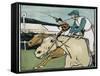 Old English Sports and Games: Racing, 1901-Cecil Aldin-Framed Stretched Canvas