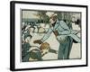 Old English Sports and Games: Skating, 1901-Cecil Aldin-Framed Giclee Print