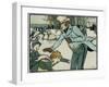 Old English Sports and Games: Skating, 1901-Cecil Aldin-Framed Giclee Print