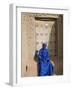 Old Entrance Door to the 14th Century Djingareiber Mosque the Great Mosque - at Timbuktu-Nigel Pavitt-Framed Photographic Print