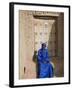 Old Entrance Door to the 14th Century Djingareiber Mosque the Great Mosque - at Timbuktu-Nigel Pavitt-Framed Photographic Print