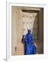 Old Entrance Door to the 14th Century Djingareiber Mosque the Great Mosque - at Timbuktu-Nigel Pavitt-Framed Photographic Print