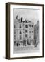 Old Entrance to the Crown and Anchor Tavern,1851-null-Framed Giclee Print