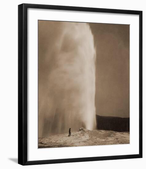 Old Faithful, 1870-William Henry Jackson-Framed Art Print