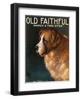 Old Faithful Dogs, USA, 1910-null-Framed Giclee Print