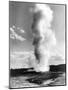 Old Faithful Geyser at Yellowstone National Park Photograph - Yellowstone, WY-Lantern Press-Mounted Art Print