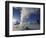 Old Faithful Geyser Erupting in Winter-W. Perry Conway-Framed Photographic Print