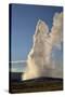 Old Faithful Geyser Erupting, Yellowstone National Park, UNESCO World Heritage Site, Wyoming, USA-Peter Barritt-Stretched Canvas